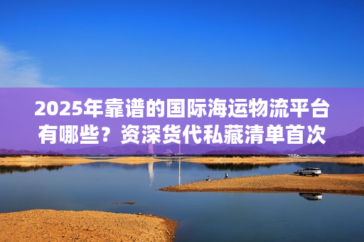 2025年靠谱的国际海运物流平台有哪些？资深货代私藏清单首次公开