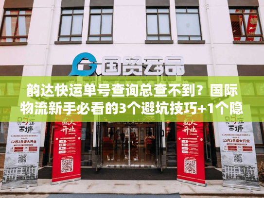 韵达快运单号查询总查不到？国际物流新手必看的3个避坑技巧+1个隐藏工具
