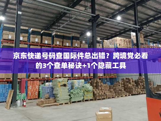 京东快递号码查国际件总出错？跨境党必看的3个查单秘诀+1个隐藏工具