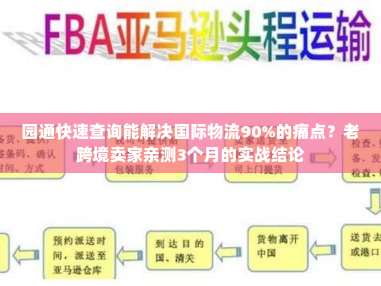 园通快速查询能解决国际物流90%的痛点？老跨境卖家亲测3个月的实战结论