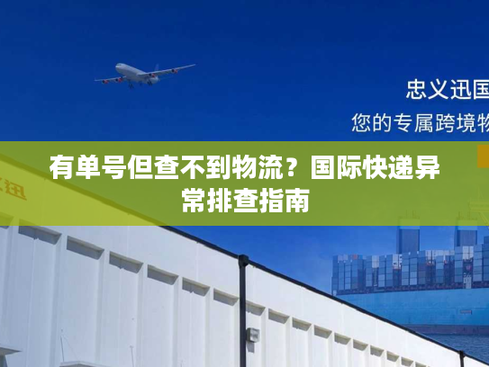 有单号但查不到物流？国际快递异常排查指南