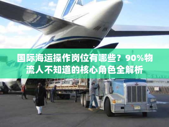 国际海运操作岗位有哪些？90%物流人不知道的核心角色全解析