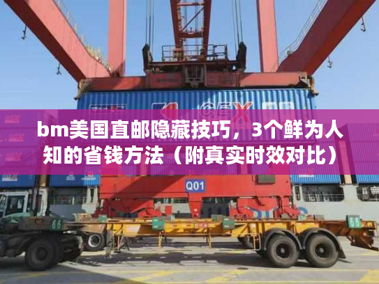 bm美国直邮隐藏技巧，3个鲜为人知的省钱方法（附真实时效对比）