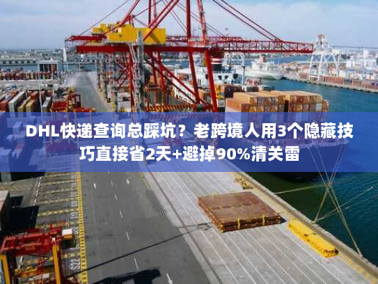 DHL快递查询总踩坑？老跨境人用3个隐藏技巧直接省2天+避掉90%清关雷