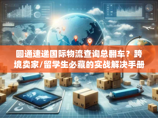 圆通速递国际物流查询总翻车？跨境卖家/留学生必藏的实战解决手册