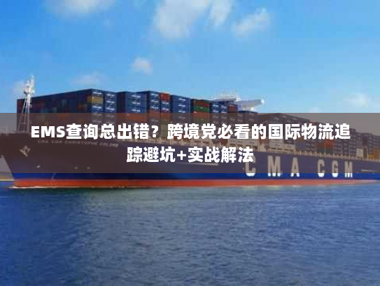 EMS查询总出错？跨境党必看的国际物流追踪避坑+实战解法