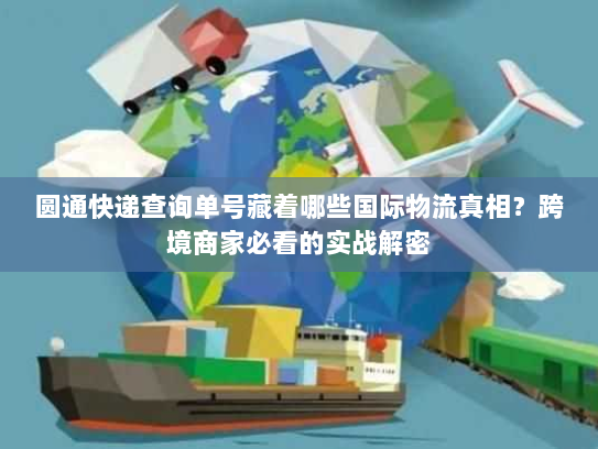 圆通快递查询单号藏着哪些国际物流真相？跨境商家必看的实战解密