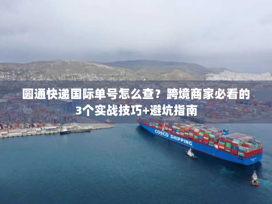 圆通快递国际单号怎么查？跨境商家必看的3个实战技巧+避坑指南