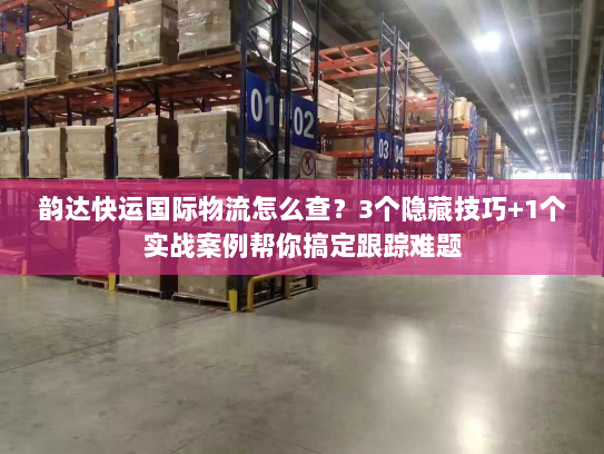 韵达快运国际物流怎么查？3个隐藏技巧+1个实战案例帮你搞定跟踪难题