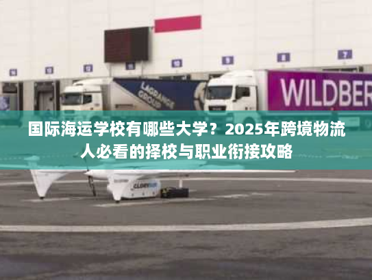 国际海运学校有哪些大学？2025年跨境物流人必看的择校与职业衔接攻略