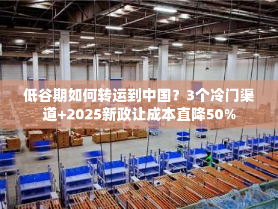 低谷期如何转运到中国？3个冷门渠道+2025新政让成本直降50%