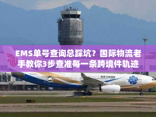 EMS单号查询总踩坑？国际物流老手教你3步查准每一条跨境件轨迹