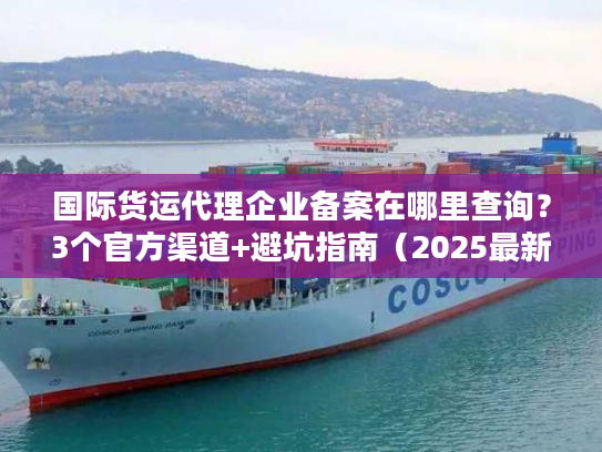 国际货运代理企业备案在哪里查询?3个官方渠道+避坑指南(2025最新) 国际货运代理企业备案在哪里查询?3个官方渠道+避坑指南(2025最新)