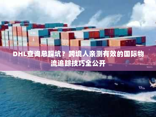 DHL查询总踩坑？跨境人亲测有效的国际物流追踪技巧全公开