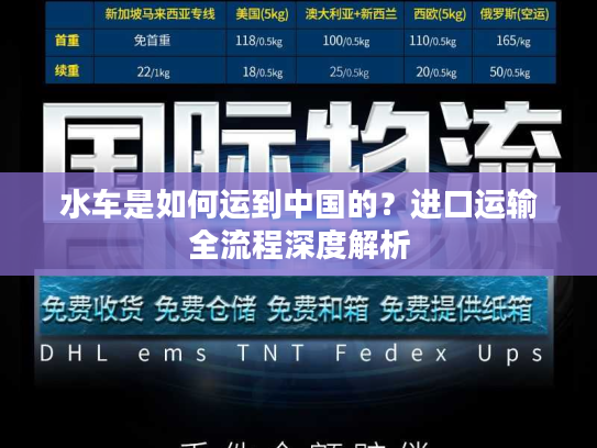水车是如何运到中国的？进口运输全流程深度解析