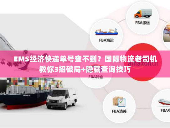 EMS经济快递单号查不到？国际物流老司机教你3招破局+隐藏查询技巧