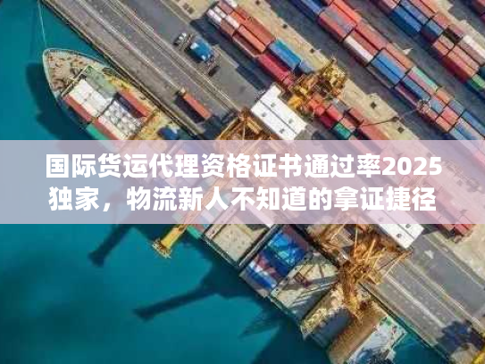 国际货运代理资格证书通过率2025独家，物流新人不知道的拿证捷径？