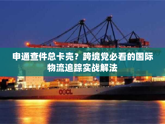 申通查件总卡壳？跨境党必看的国际物流追踪实战解法