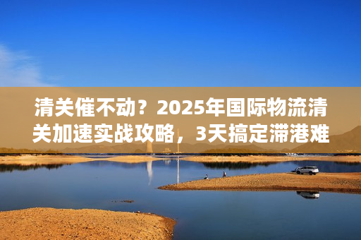 清关催不动？2025年国际物流清关加速实战攻略，3天搞定滞港难题！