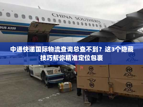 中通快递国际物流查询总查不到？这3个隐藏技巧帮你精准定位包裹