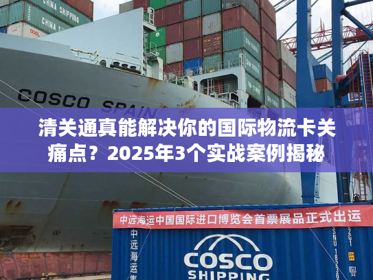 清关通真能解决你的国际物流卡关痛点？2025年3个实战案例揭秘