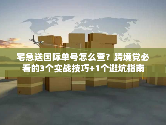 宅急送国际单号怎么查？跨境党必看的3个实战技巧+1个避坑指南