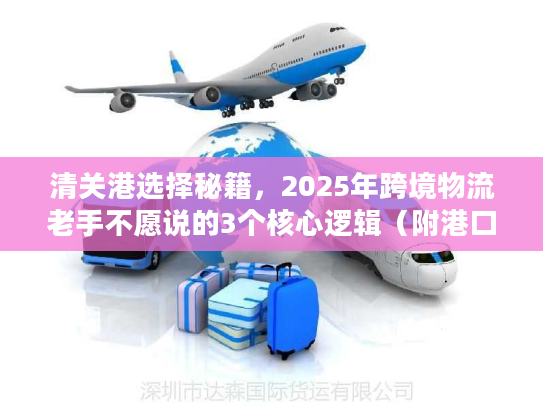 清关港选择秘籍，2025年跨境物流老手不愿说的3个核心逻辑（附港口时效对比表）