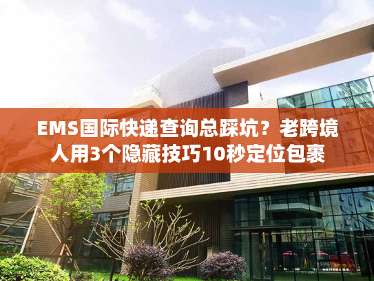EMS国际快递查询总踩坑？老跨境人用3个隐藏技巧10秒定位包裹