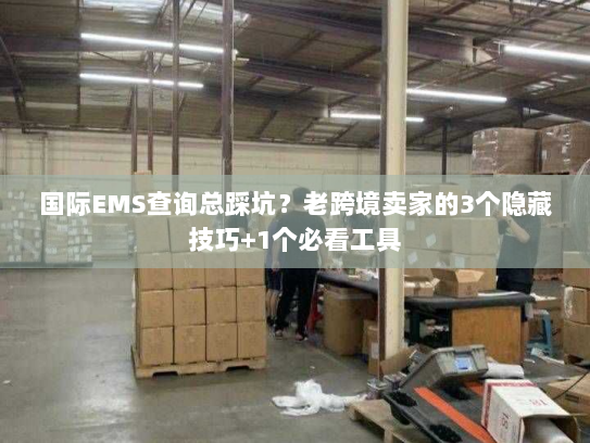 国际EMS查询总踩坑？老跨境卖家的3个隐藏技巧+1个必看工具