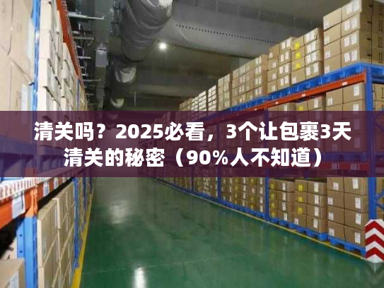 清关吗？2025必看，3个让包裹3天清关的秘密（90%人不知道）