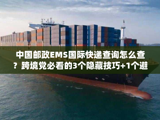 中国邮政EMS国际快递查询怎么查？跨境党必看的3个隐藏技巧+1个避坑指南