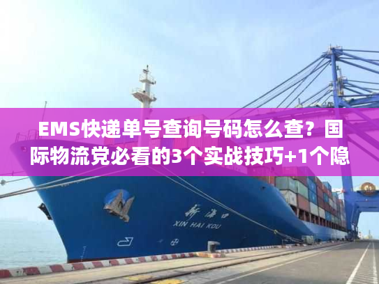 EMS快递单号查询号码怎么查？国际物流党必看的3个实战技巧+1个隐藏bug