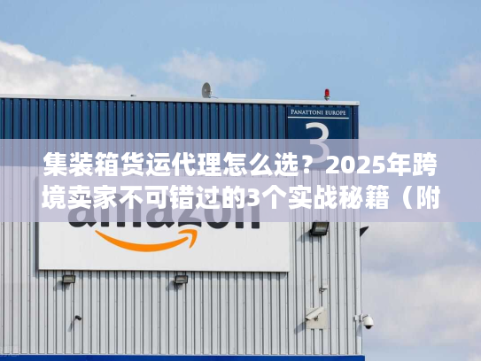 集装箱货运代理怎么选？2025年跨境卖家不可错过的3个实战秘籍（附案例）