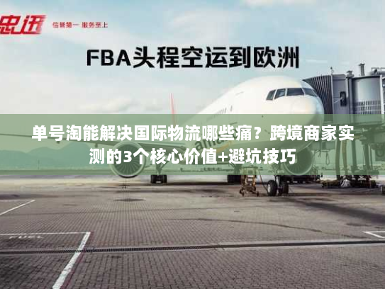 单号淘能解决国际物流哪些痛？跨境商家实测的3个核心价值+避坑技巧