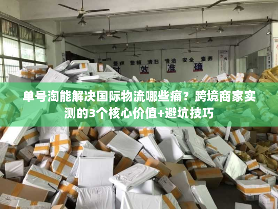 单号淘能解决国际物流哪些痛？跨境商家实测的3个核心价值+避坑技巧