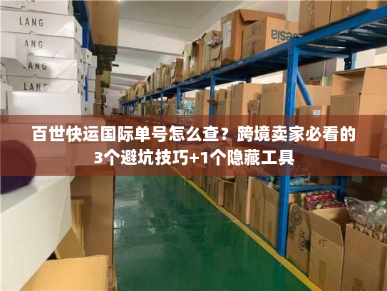 百世快运国际单号怎么查？跨境卖家必看的3个避坑技巧+1个隐藏工具