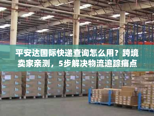 平安达国际快递查询怎么用？跨境卖家亲测，5步解决物流追踪痛点