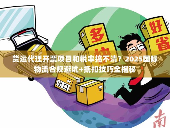 货运代理开票项目和税率搞不清？2025国际物流合规避坑+抵扣技巧全揭秘