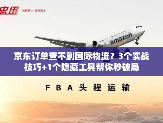 京东订单查不到国际物流？3个实战技巧+1个隐藏工具帮你秒破局