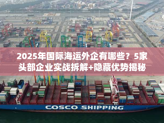 2025年国际海运外企有哪些？5家头部企业实战拆解+隐藏优势揭秘