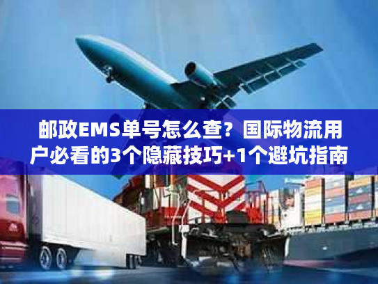 邮政EMS单号怎么查？国际物流用户必看的3个隐藏技巧+1个避坑指南