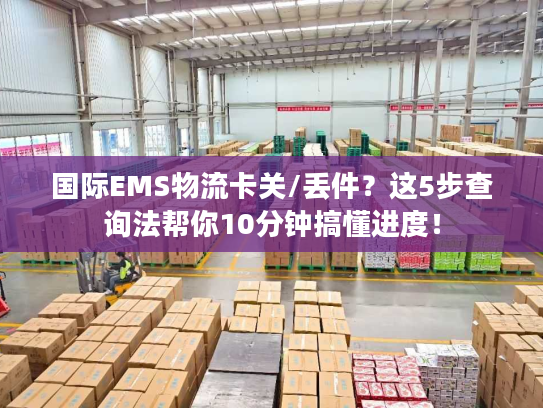 国际EMS物流卡关/丢件？这5步查询法帮你10分钟搞懂进度！