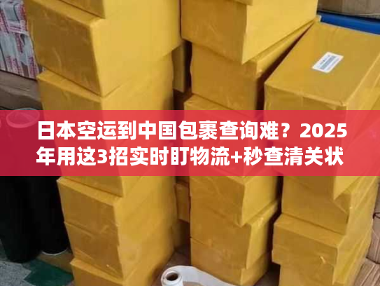 日本空运到中国包裹查询难?2025年用这3招实时盯物流+秒查清关状态! 日本空运到中国包裹查询难?2025年用这3招实时盯物流+秒查清关状态!
