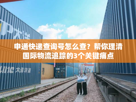 申通快递查询号怎么查?帮你理清国际物流追踪的3个关键痛点 申通快递查询号怎么查?帮你理清国际物流追踪的3个关键痛点