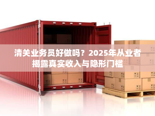 清关业务员好做吗？2025年从业者揭露真实收入与隐形门槛