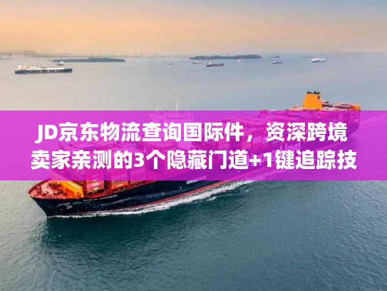 JD京东物流查询国际件，资深跨境卖家亲测的3个隐藏门道+1键追踪技巧