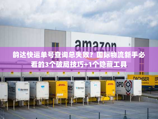韵达快运单号查询总失败？国际物流新手必看的3个破局技巧+1个隐藏工具