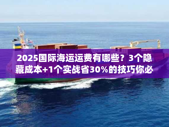 2025国际海运运费有哪些？3个隐藏成本+1个实战省30%的技巧你必须知道！