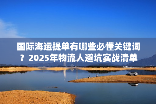 国际海运提单有哪些必懂关键词?2025年物流人避坑实战清单 国际海运提单有哪些必懂关键词?2025年物流人避坑实战清单