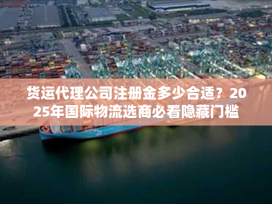 货运代理公司注册金多少合适？2025年国际物流选商必看隐藏门槛